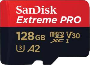 SanDisk MicroSD 128GB Classe10 SDXC 170MB/s