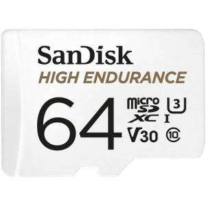 SanDisk High Endurance MicroSD 64GB C10 SDXC 100MB/s