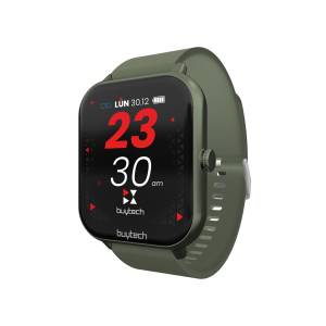 Techmade Smartwatch BuyTech Alfa Quadrato Allum. 1.83" Verde