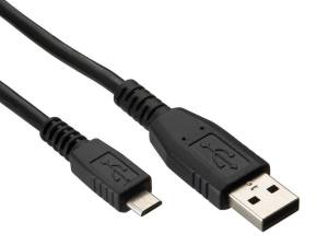 Gembird USB-A to microUSB Cable 0.5m Black