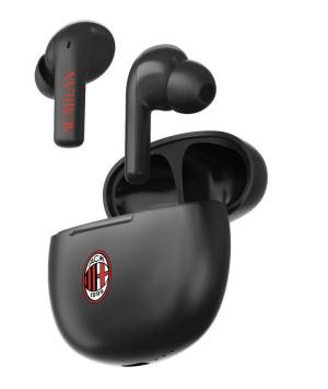 Techmade Earbuds Double Mic Official AC Milan