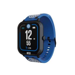 Techmade Smartwatch Inter Cassa Nera Cint. Nero e Blu 1.83"