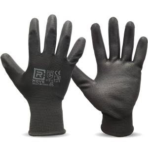 Work Gloves Size L 1 Pair in Polyurethane RMOVE