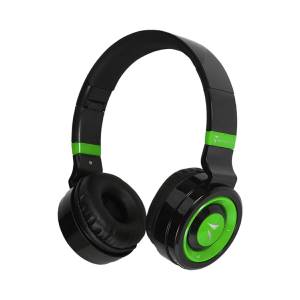 Techmade Wireless Headphones BT+ Microphone Green