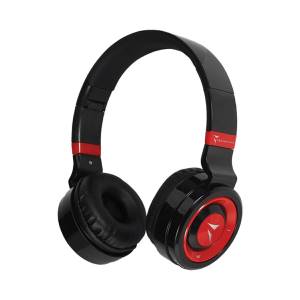 Techmade Wireless Headphones BT+ Microphone Red