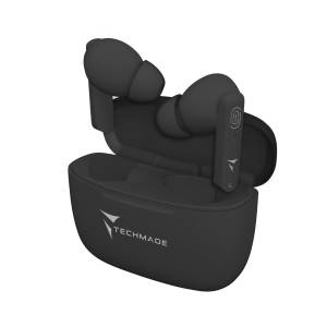 Techmade Auricolari Earbuds T31 Black