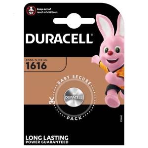 Duracell Button Cell Batteries DL1616 1Cnf/1pc