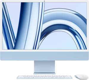 Apple iMac 24" 2023 4.5K M3 8C/10G 8/256GB Blue MQRQ3T/A