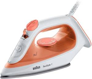 Braun Ferro Da Stiro TexStyle SI1009OR 220Ml 1900w Orange White