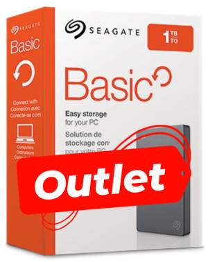 Seagate HDD Esterno SecondaMano STJL1000400 Basic 1TB 2.5" USB3.0