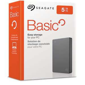 Seagate HDD Esterno 5TB STJL5000400 Basic 2.5" USB3.0