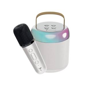 Techmade Speaker Karaoke White