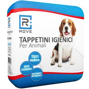 RMove Tappetini Igienici Animali 60x60cm 1Cnf/10pz