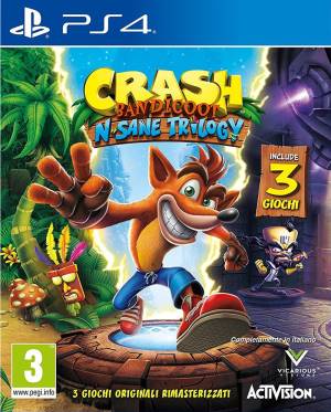 PS4 Crash Bandicoot N.Sane Trilogy