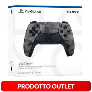 PS5 DualSense Cnf Danneggiata Grey Camo EU