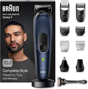 Braun Beard and Hair Trimmer Series 7 MGK7421 10 in 1