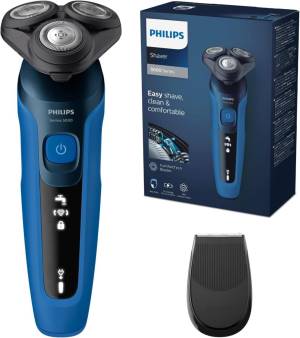 Philips Rasoio Elettrico S5466 Wet & Dry Blue