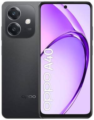 OPPO A40 6+128GB 6.67" 4G Sparkle Black ITA