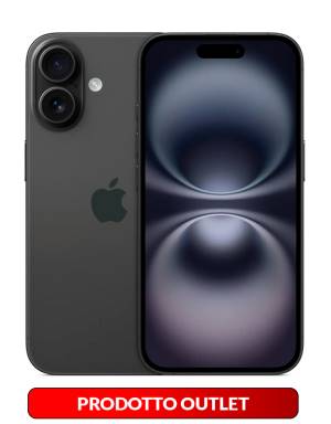 Apple iPhone 16 128GB Seconda Mano 6.1" Black MYE73HN/A