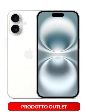 Apple iPhone 16 Cnf Danneggiata 128GB 6.1" White ITA MYE93QL/A