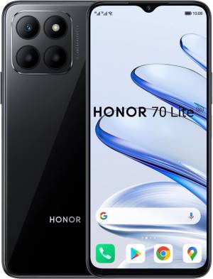 Honor 70 Lite 4+128GB 6.5" 5G Midnight Black EU