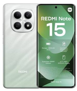 Xiaomi Redmi Note 15 8+256GB 6.77" NFC Forest Green DS EU