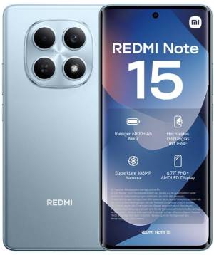 Xiaomi Redmi Note 15 6+128GB 6.77" NFC Glacier Blue DS EU