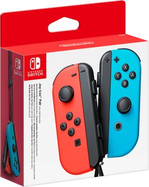 Switch Joy-Con Coppia Controller Rosso Neon / Blu Neon