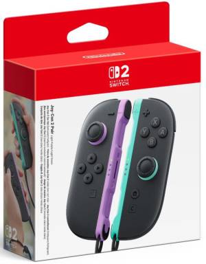 Switch 2 Joy-Con Coppia Controller Viola Chiaro / Verde Chiaro