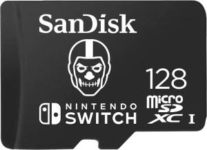 Switch Micro SDXC SanDisk 128GB Fortnite Skull Trooper