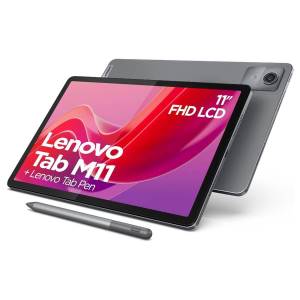 Lenovo Tab M11 4+128GB 4G LTE 10.95" Luna Gray + Pen ITA