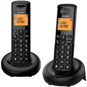 Alcatel E160 Duo Black Cordless Phone