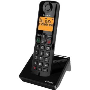 Telefono Cordless Alcatel S280 Solo Black