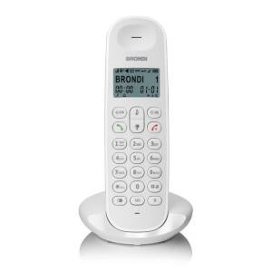 Telefono Cordless Brondi Lotus Bianco