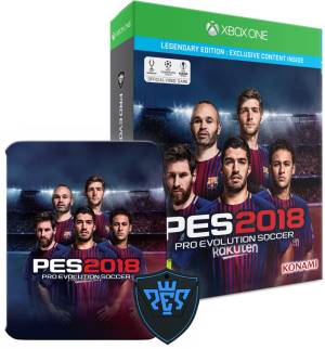 XBOX ONE Pro Evolution Soccer 2018 (PES 2018) Legendary Edition EU