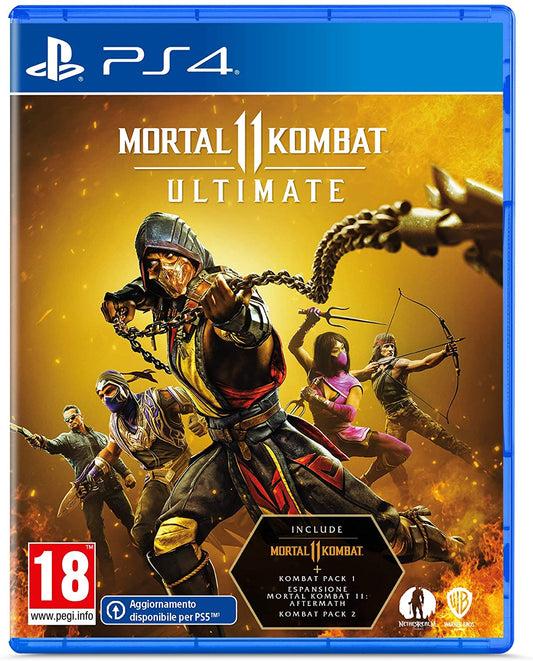 Gioco MORTAL KOMBAT 11 ULTIMATE EDITION PS4/ PS5 UPDATE